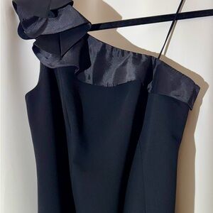 Carmen Marc Valvo Black Dress